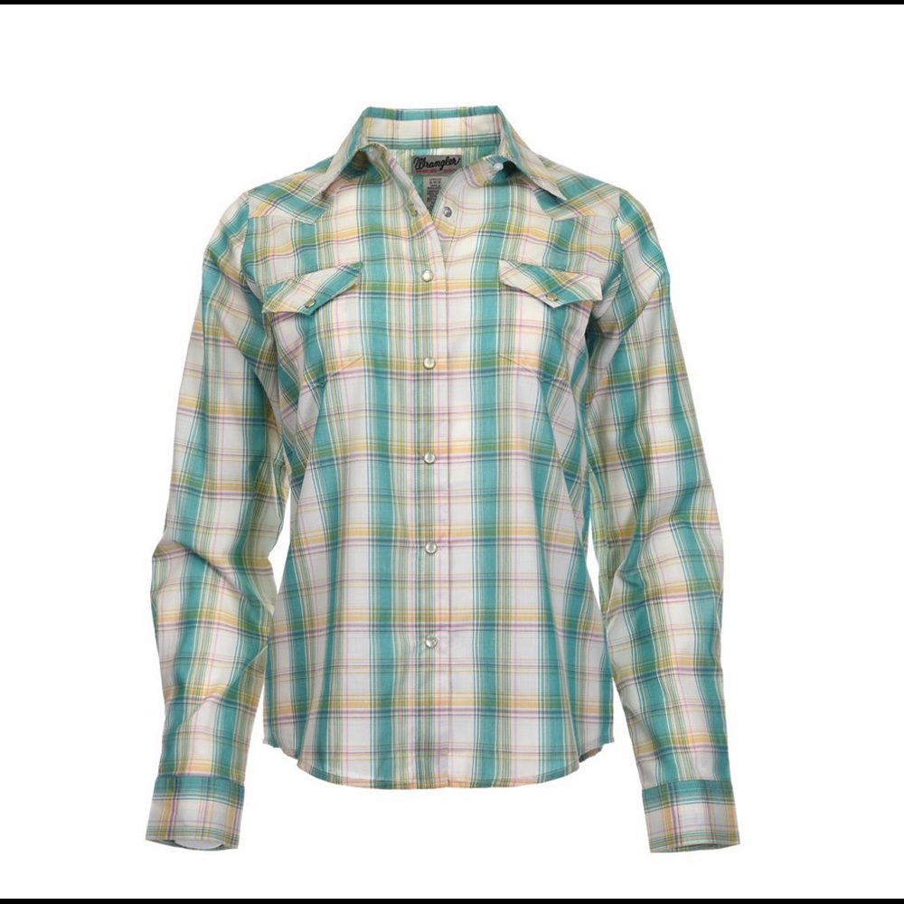 Wrangler Ladies plaid shirt